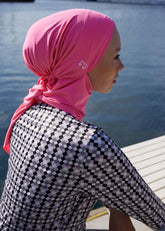 Pembe Deniz Tesettür Bonesi